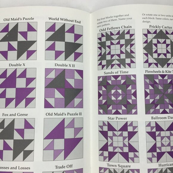 The Perfect Patchwork System Vol 1 Encyclopedia Patchwork Blocks Marti Michell - Picture 5 of 7